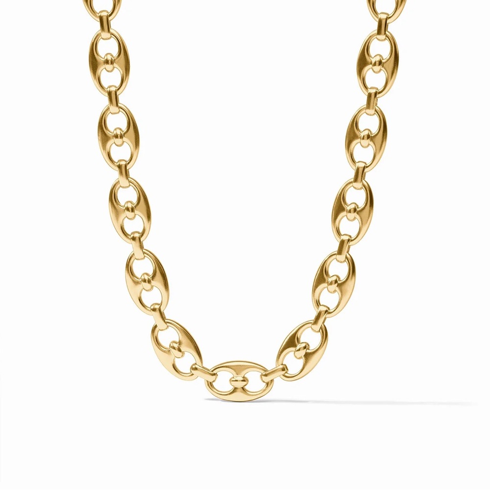 Julie Vos Laguna Gold Link Necklace